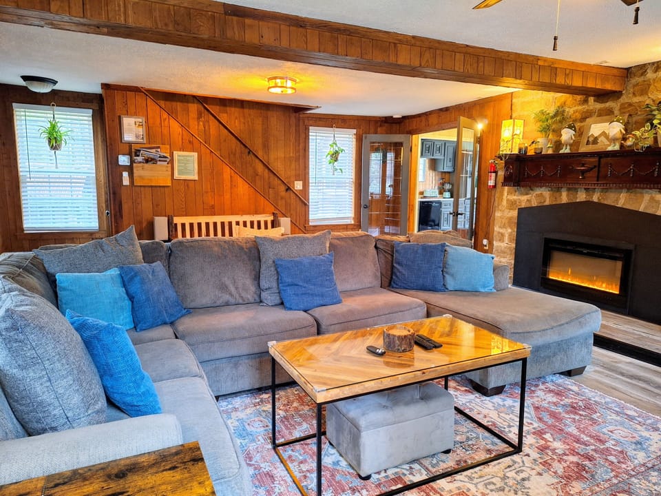 Log Cabin Living Room