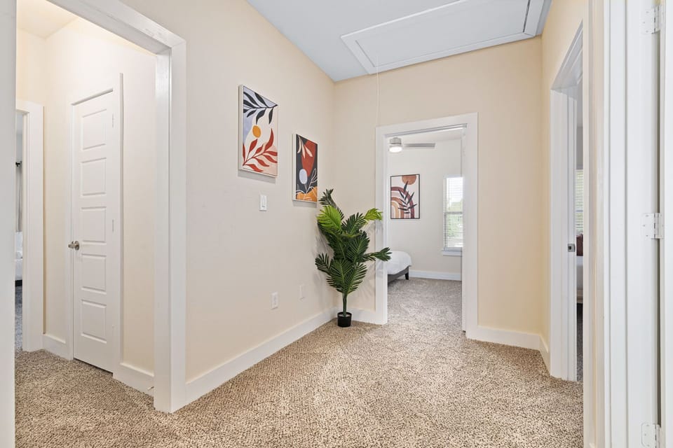 Upstairs hallway.
