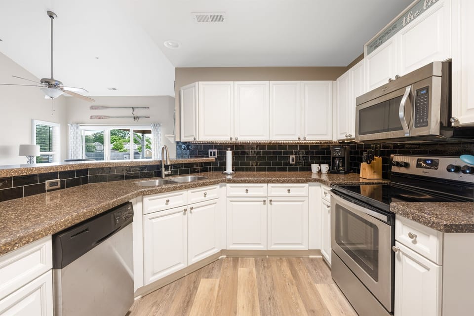 Well appointed Kitchen
