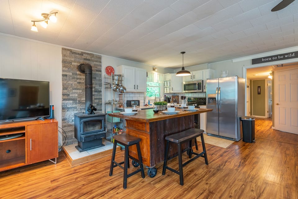 Kitchen view 2