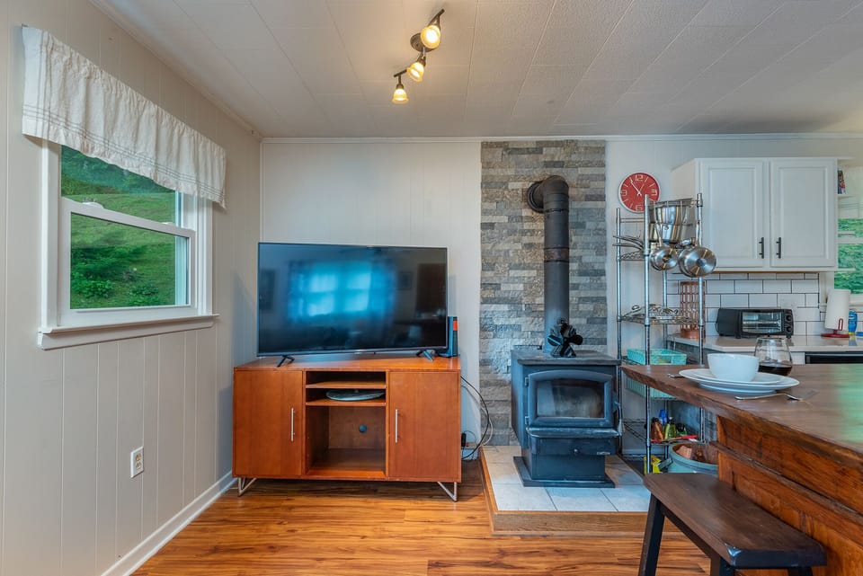 Television in living room