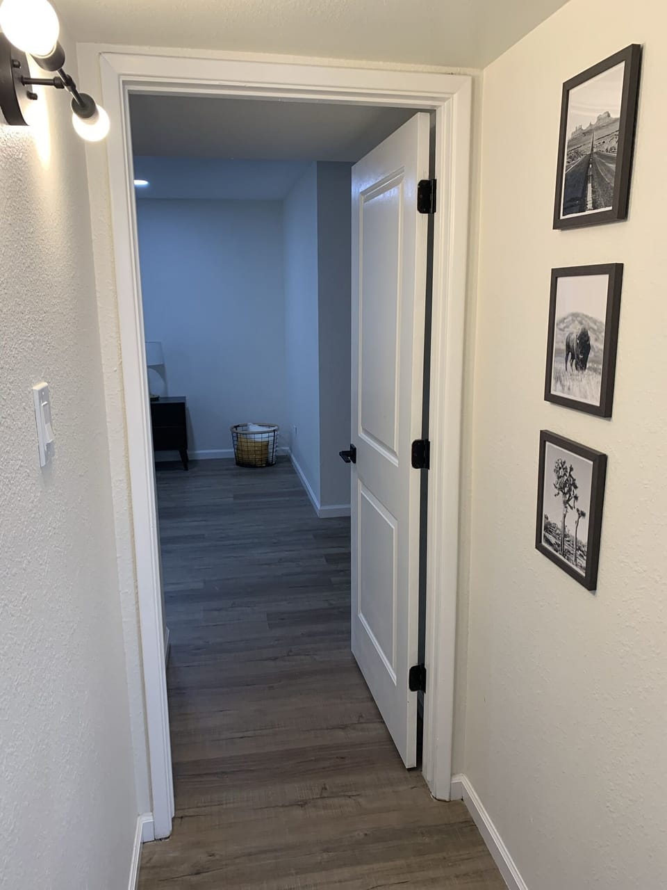 Hall to primary bedroom
