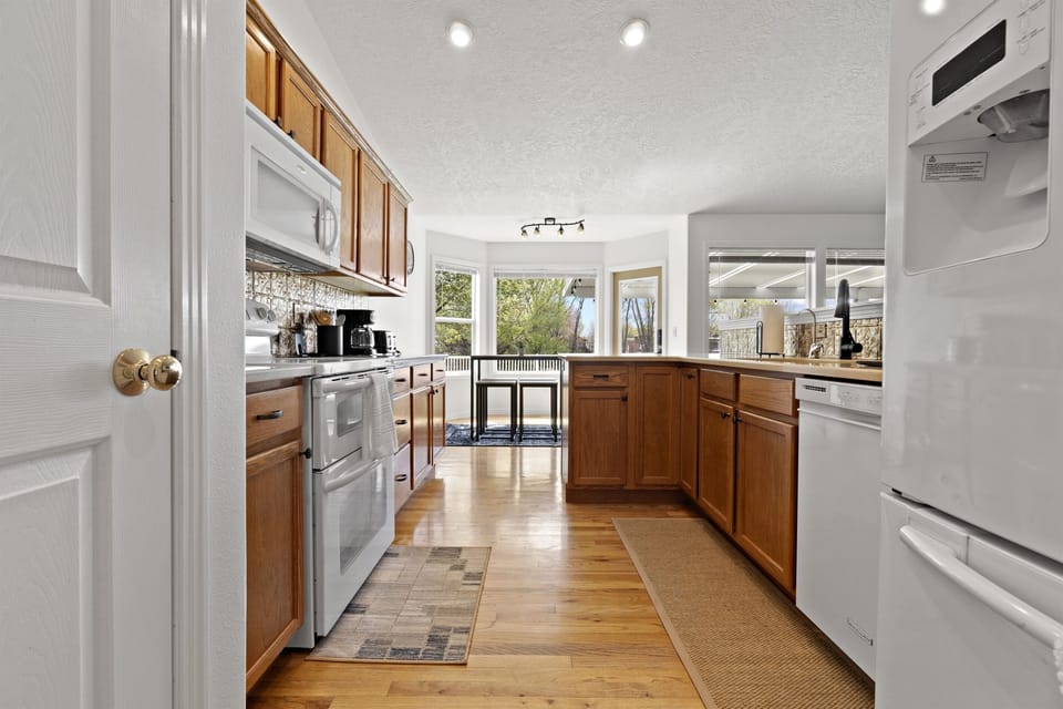 Large open kitchen