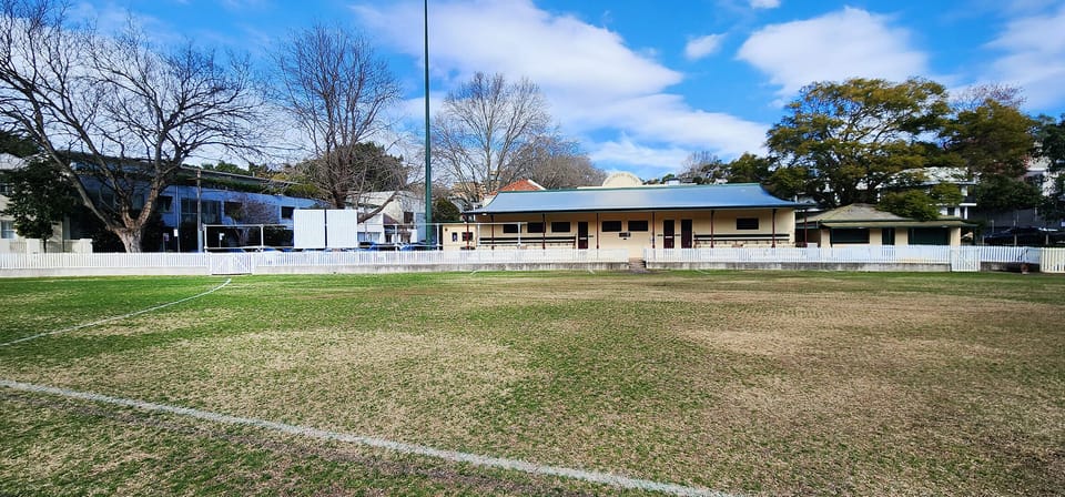 Location shot - Trumper Park / Oval is practically your backyard