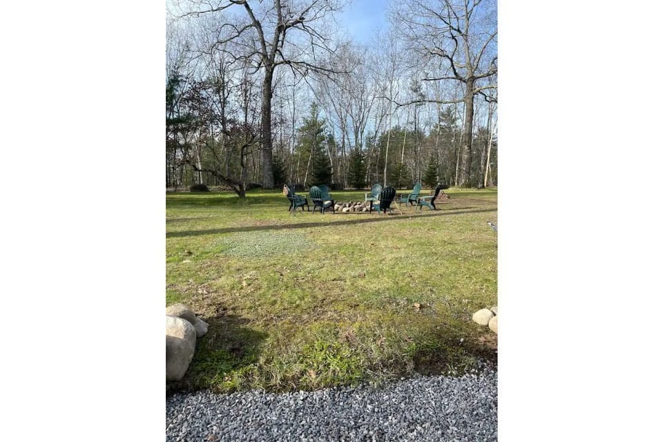 Front door view to yard
