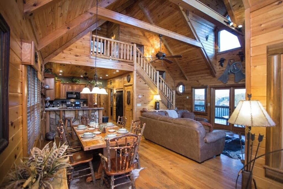 Living and Dining area.
