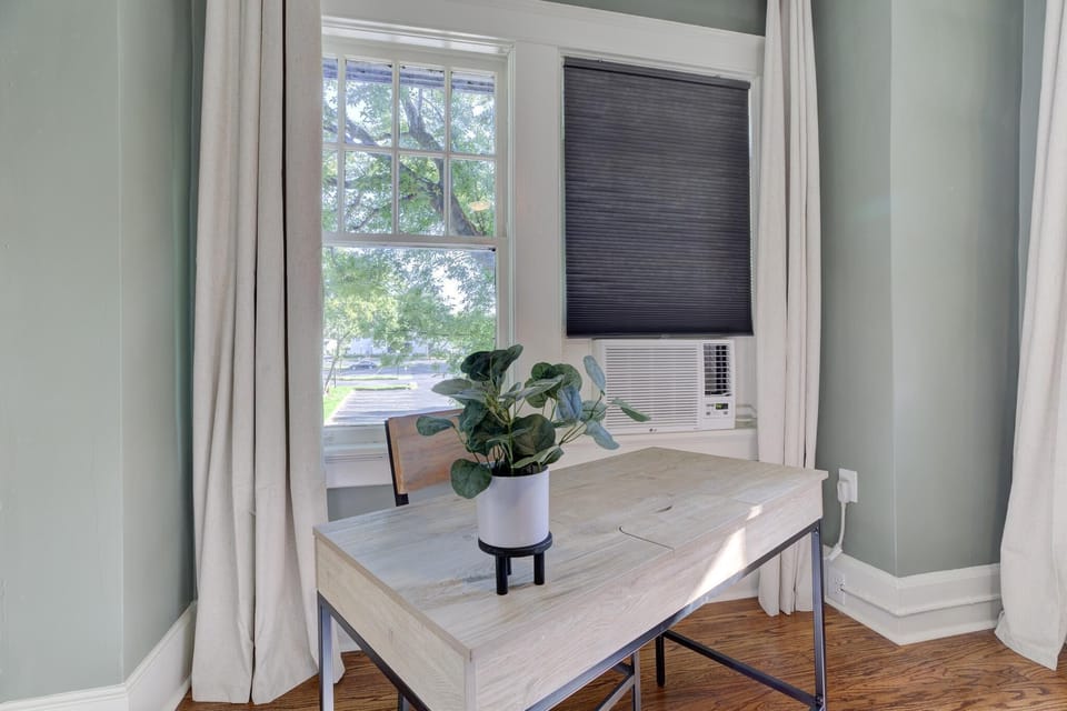 Office area in main bedroom.