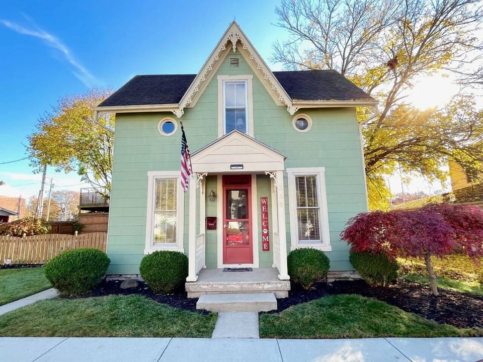 This cute 1920's house has been restored to it original beauty!
