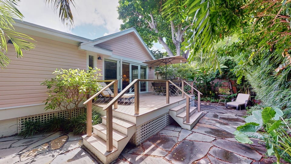 Backyard View/Rear deck