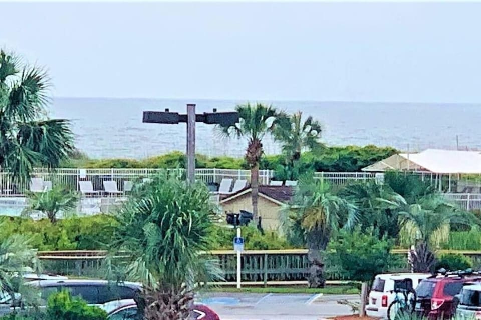 Ocean view from the deck