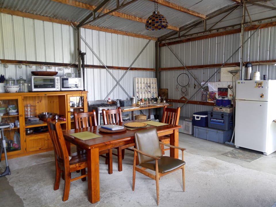 Camp Kitchen equipped with you you need for a large group
