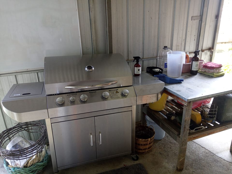 BBQ in Camp kitchen