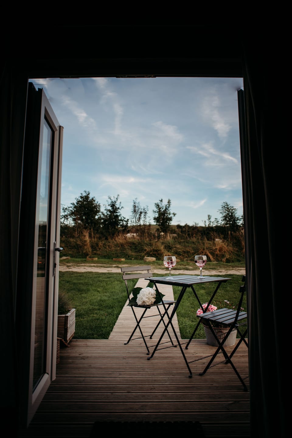 VIEW FROM INSIDE