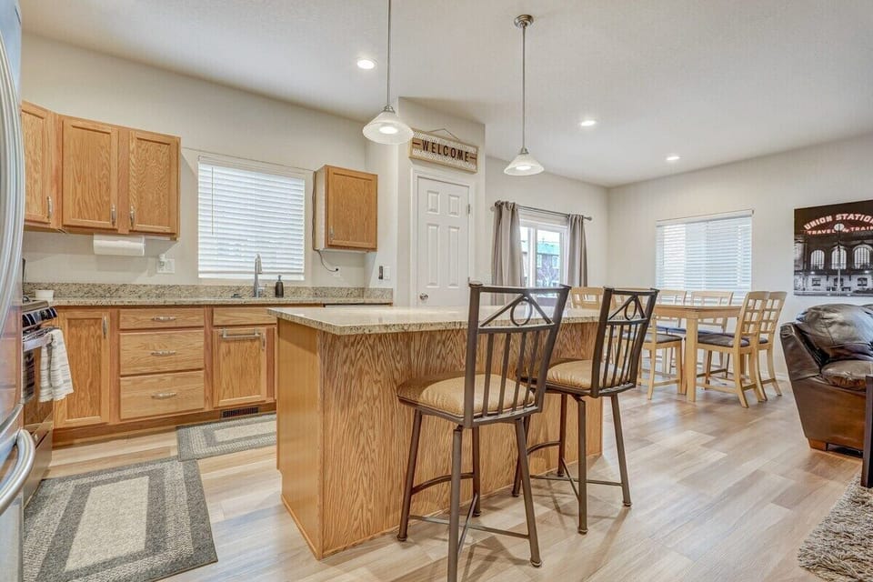 Spacious kitchen with an inviting island for cooking and gathering!