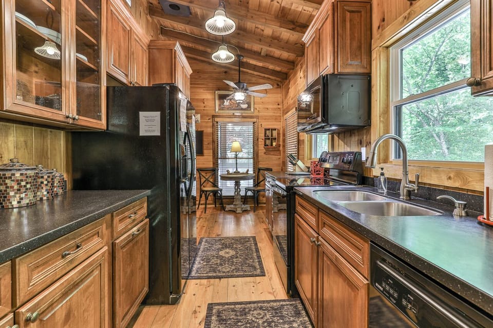Fully Equipped Galley Kitchen