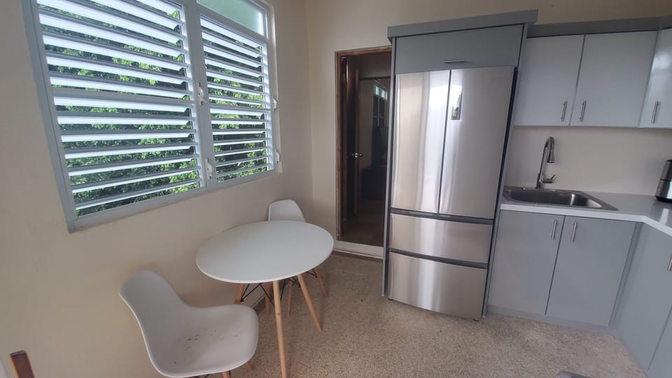 Nice kitchen with all of the basic amenities needed for cooking