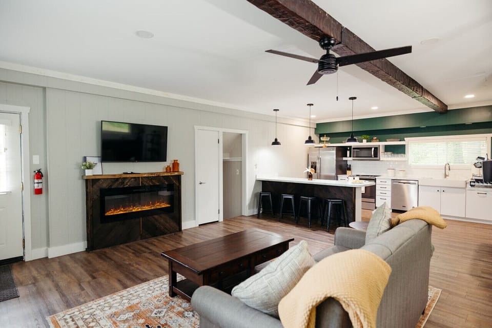 This is the sleeper sofa for extra guests