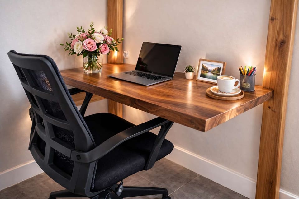 A Comfortable Work Desk Designed to Make Work Feel Easier and More Enjoyable