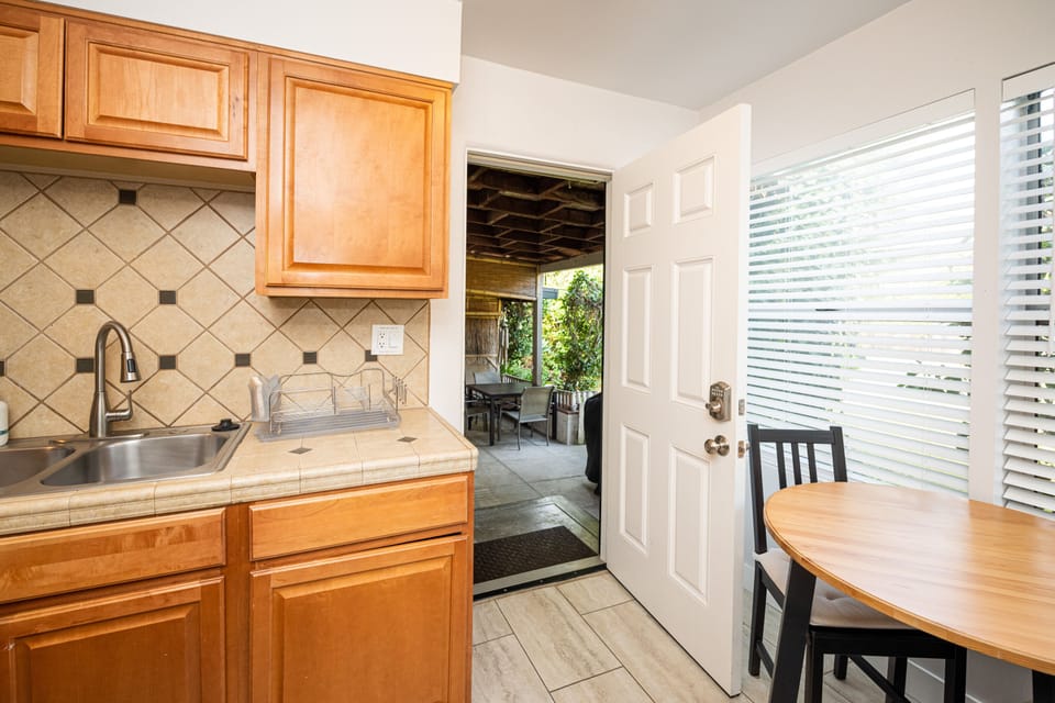 Kitchen to patio