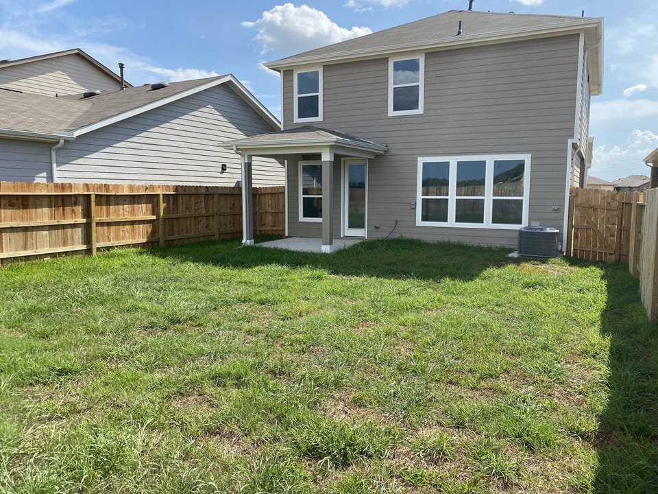 Fenced Yard