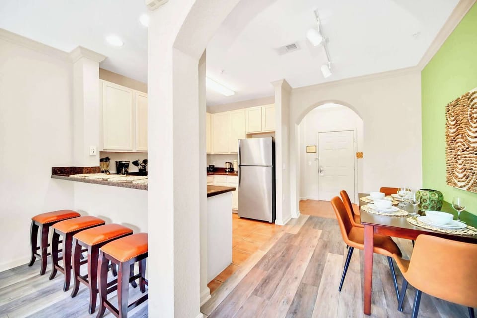 Fully Equipped Kitchen and Dining Areas