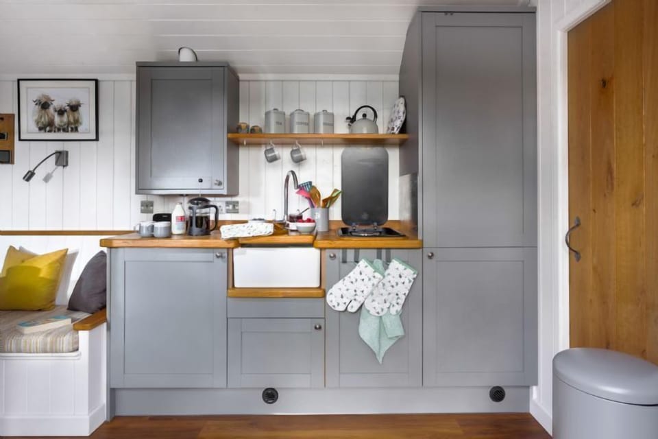 bespoke kitchen with all you need