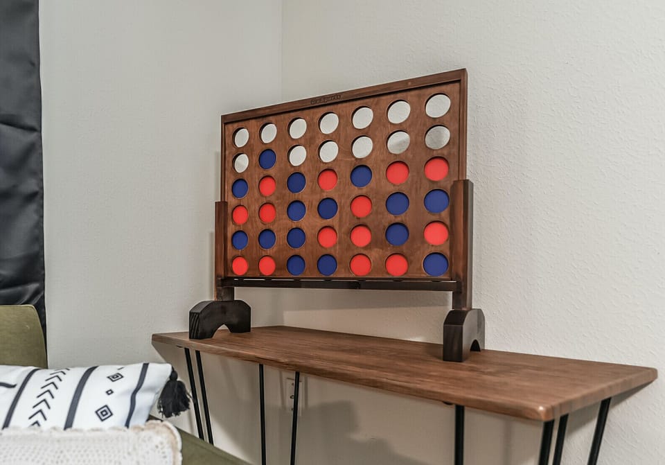 Large Connect 4 for game night!