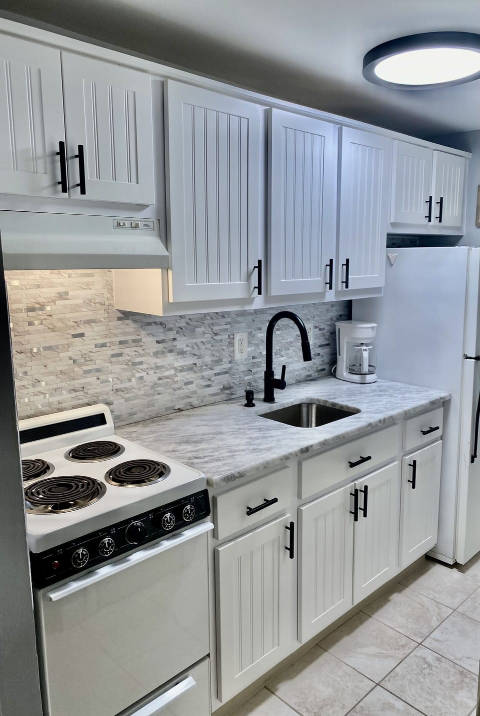 Updated kitchen. 