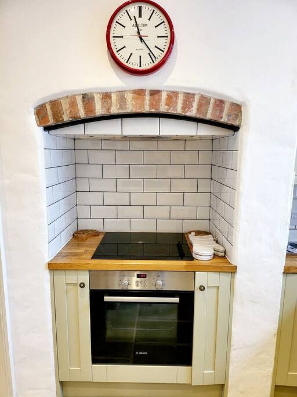 Cooker in kitchen