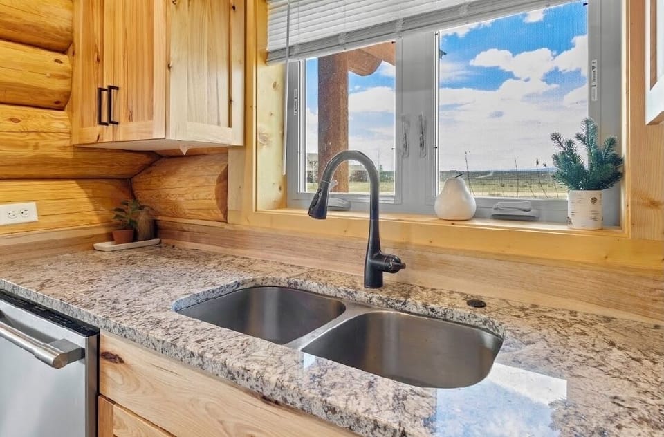 Large double sink