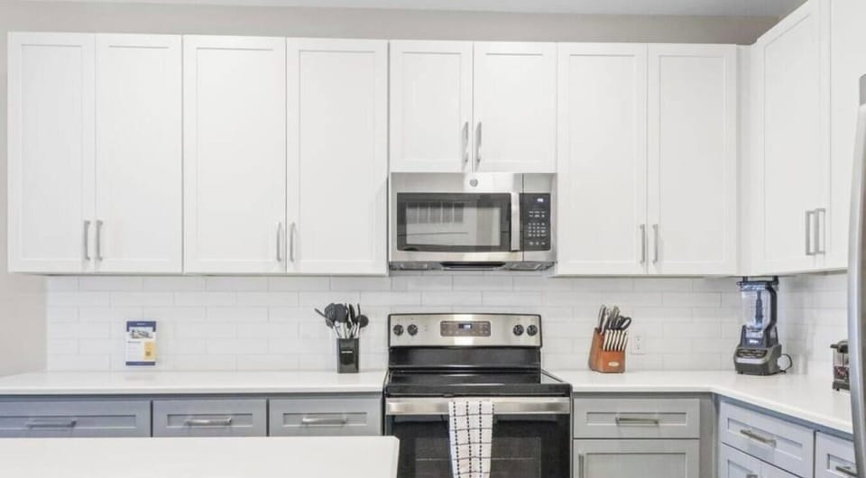 Beautiful kitchen design with updated appliances