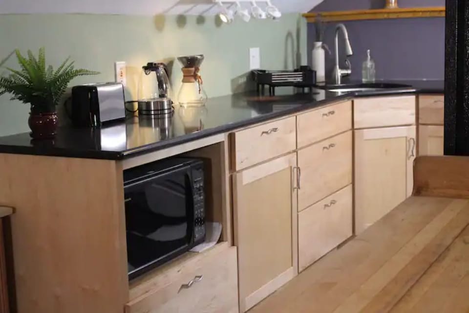 Studio Kitchen with appliances