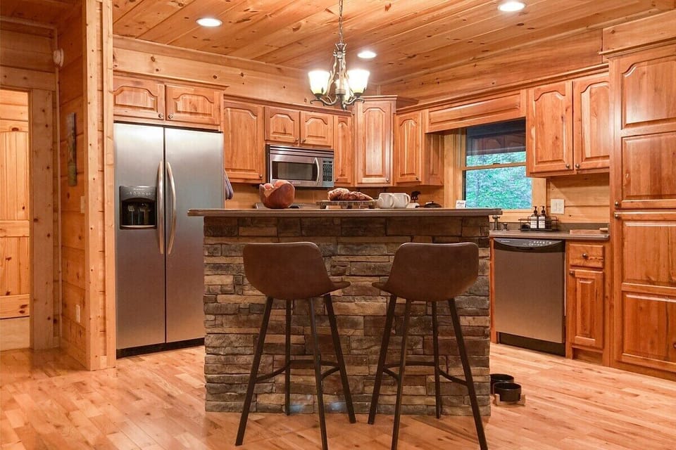 The chef may be off duty, but the Kitchen is always "open" here...