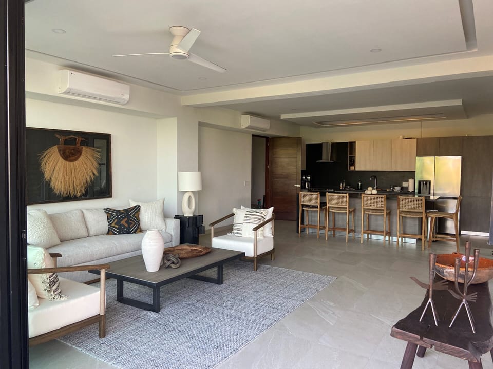 Open and Airy with room to relax