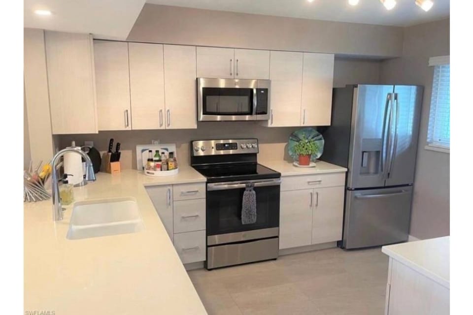 Kitchen with Stainless Steel Appliances
