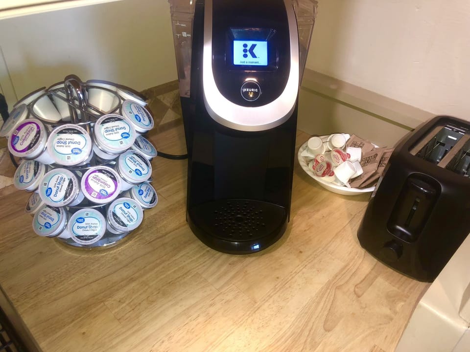 Keurig with coffee K cups included!