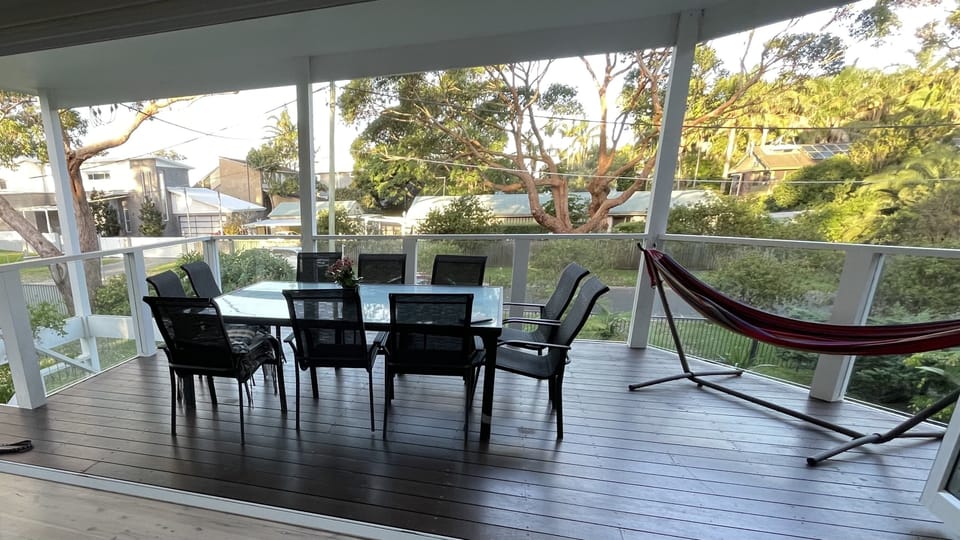 Front balcony - views out to the sea