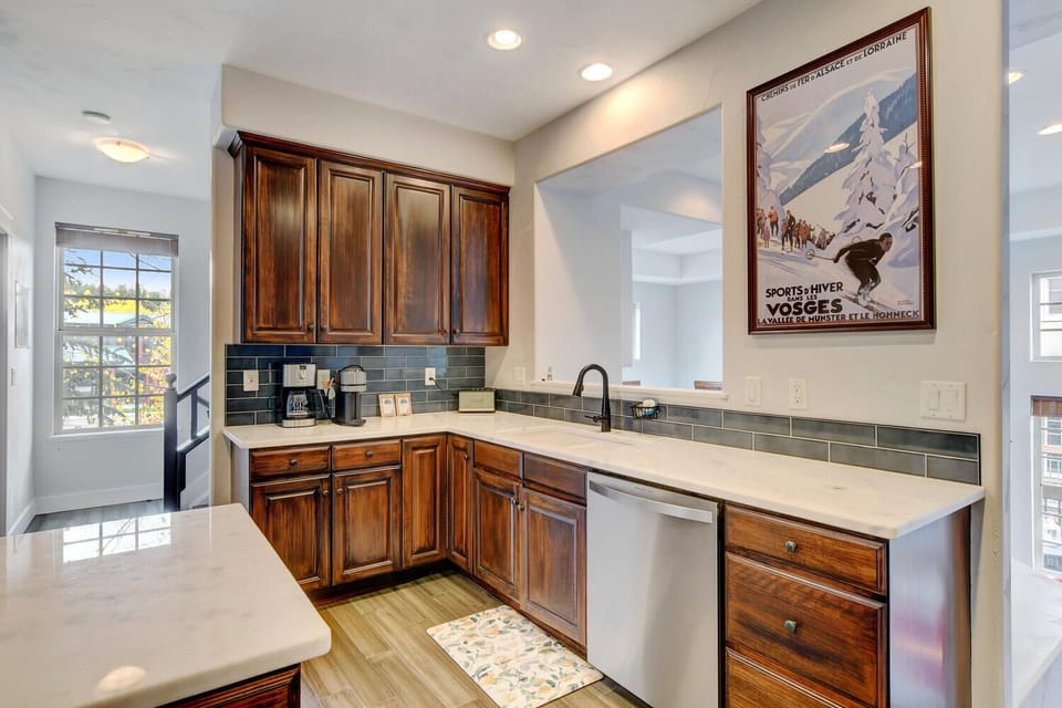 Kitchen Area with High End Appliances