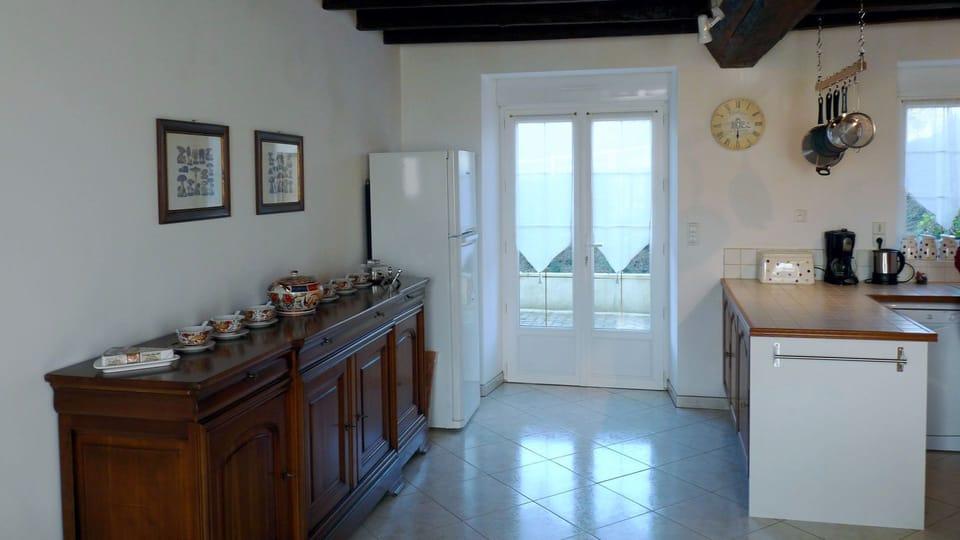 Opens on to the secluded patio with big bbq. and also the fully fenced lawn area