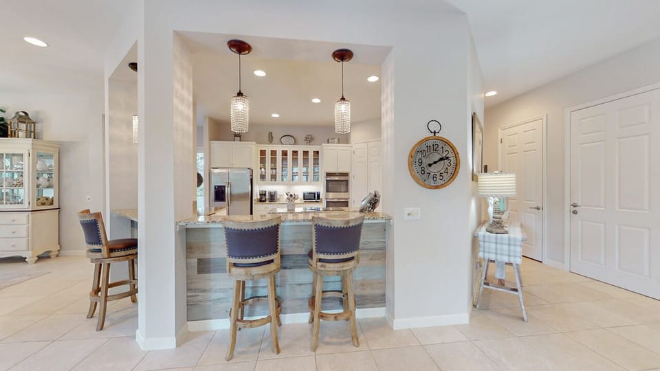 Kitchen with Bar Seating