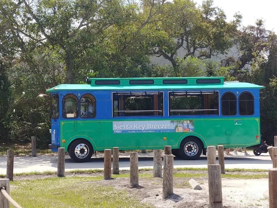 Free Siesta Key Breeze trolley