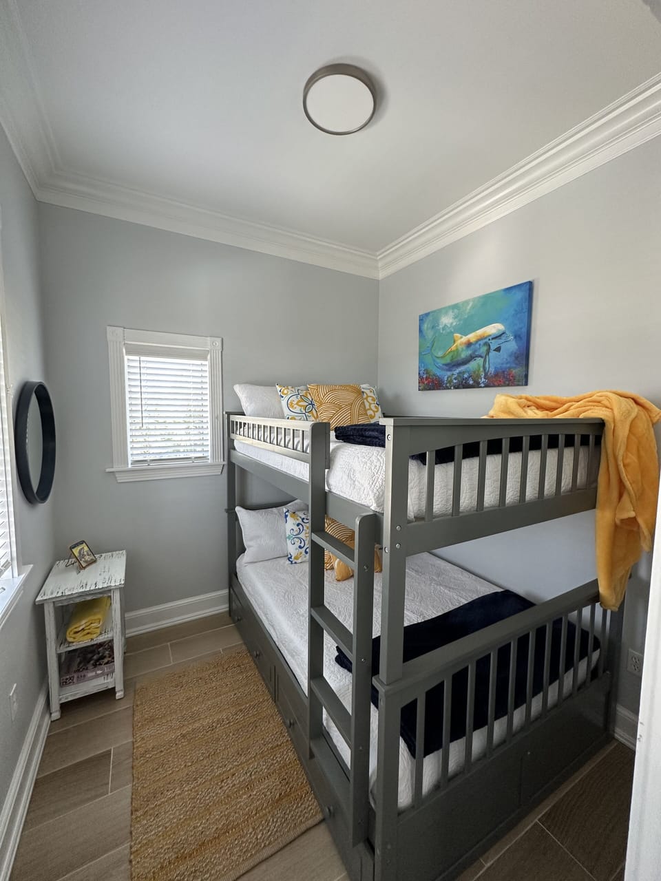 Bunkroom / Bedroom #4 with 2 double beds