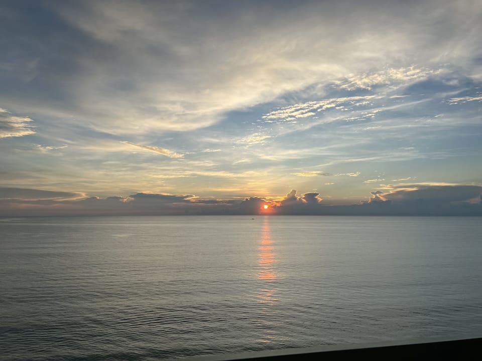 watch beautiful sunrises from the living room or bedroom.