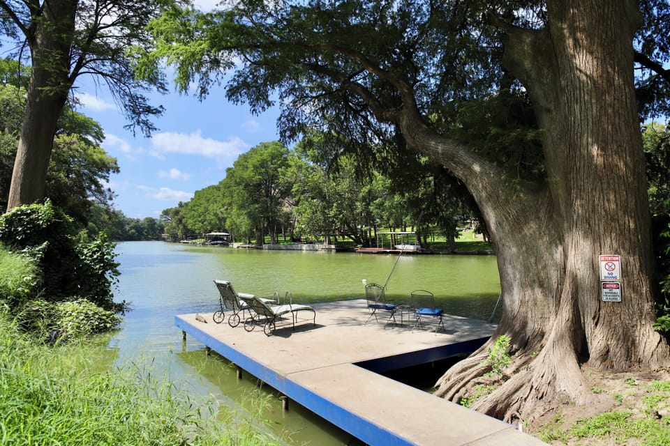 Great spot for fishing or just relaxing and watching the occasional boat go by. 