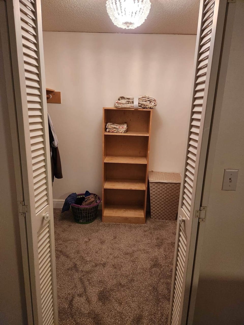 Spacious Master Bedroom walk in closet 
