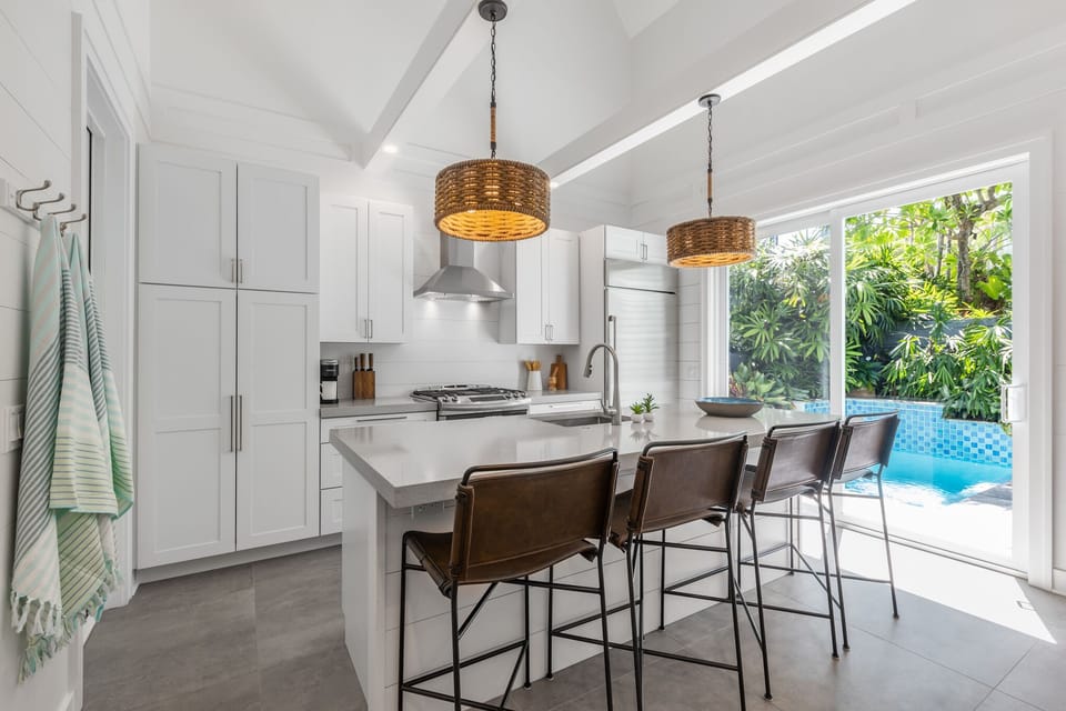 Open the door for indoor/outdoor space