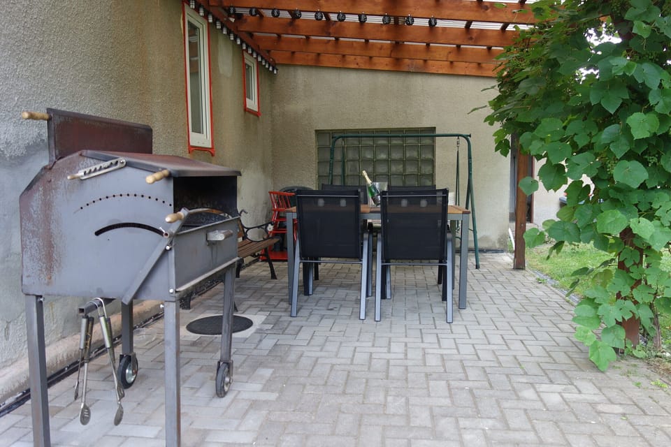 Terrace with grill