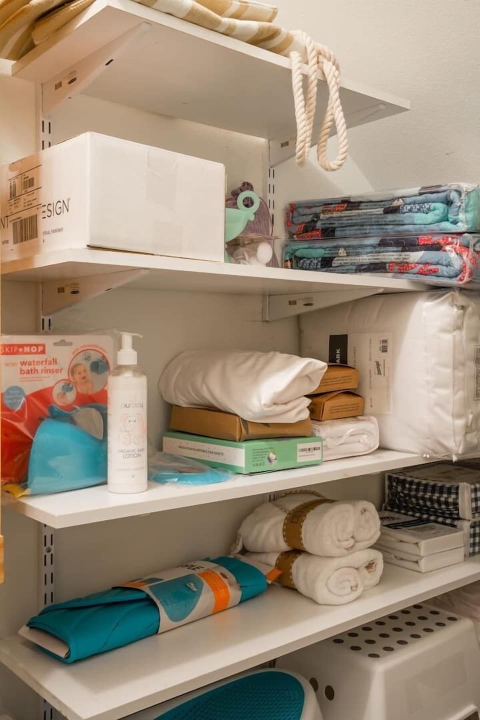 Lots of amenities and organic supplies for toddlers and babies! 