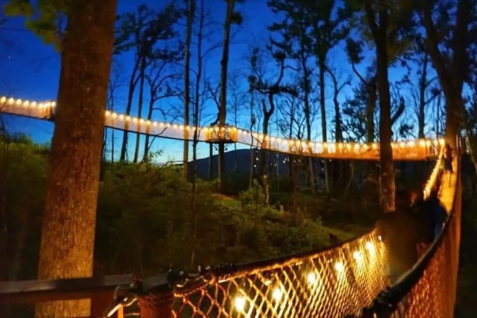 The Smoky Mountains have rolling hills and miles and miles of trails