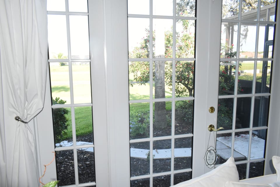 GOLF COURSE VIEW FROM FAMILY ROOM